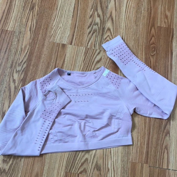 Gymshark Flawless Knit Long Sleeve Crop size Small - Picture 4 of 4